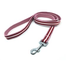 Nobleza vodítko s reflexným prešitím 2 x 120 cm červené